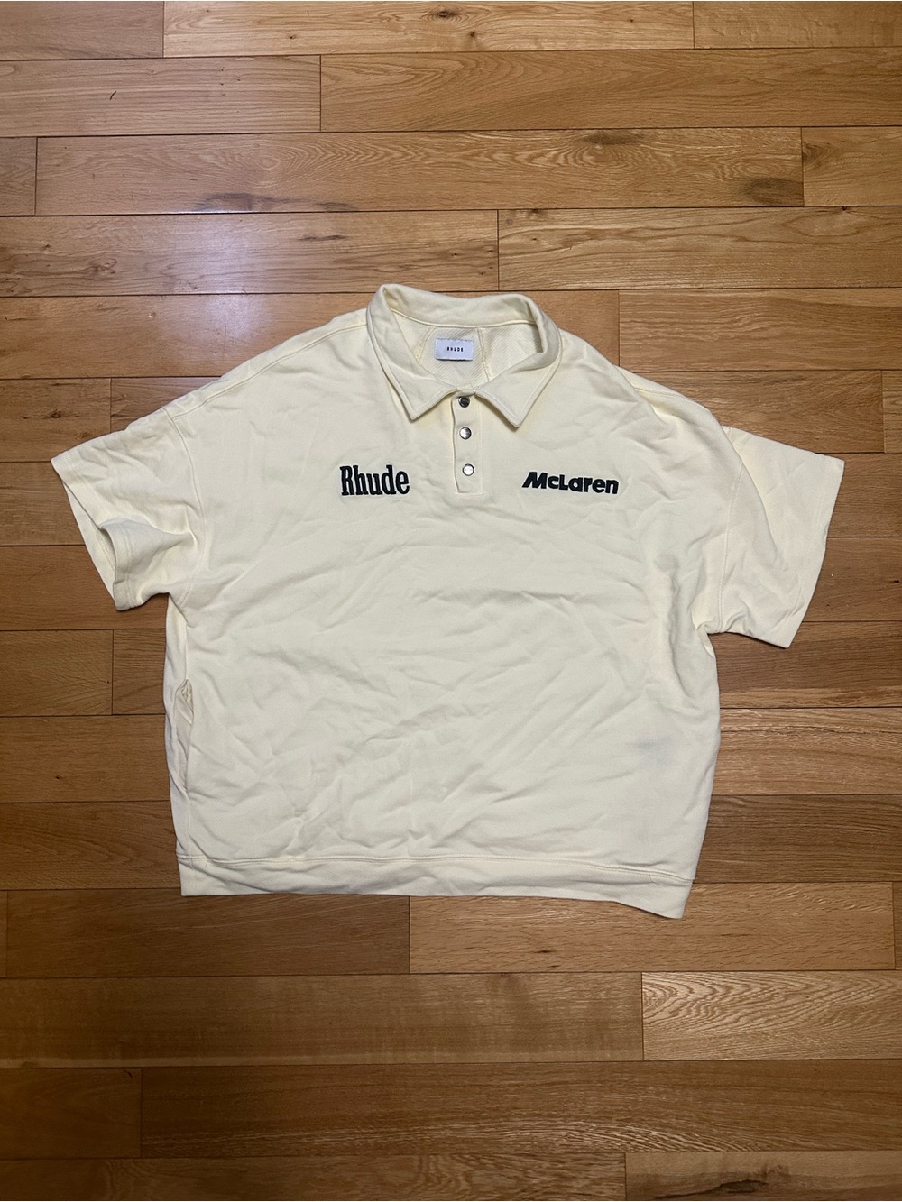 Rhude x McLaren racer polo
